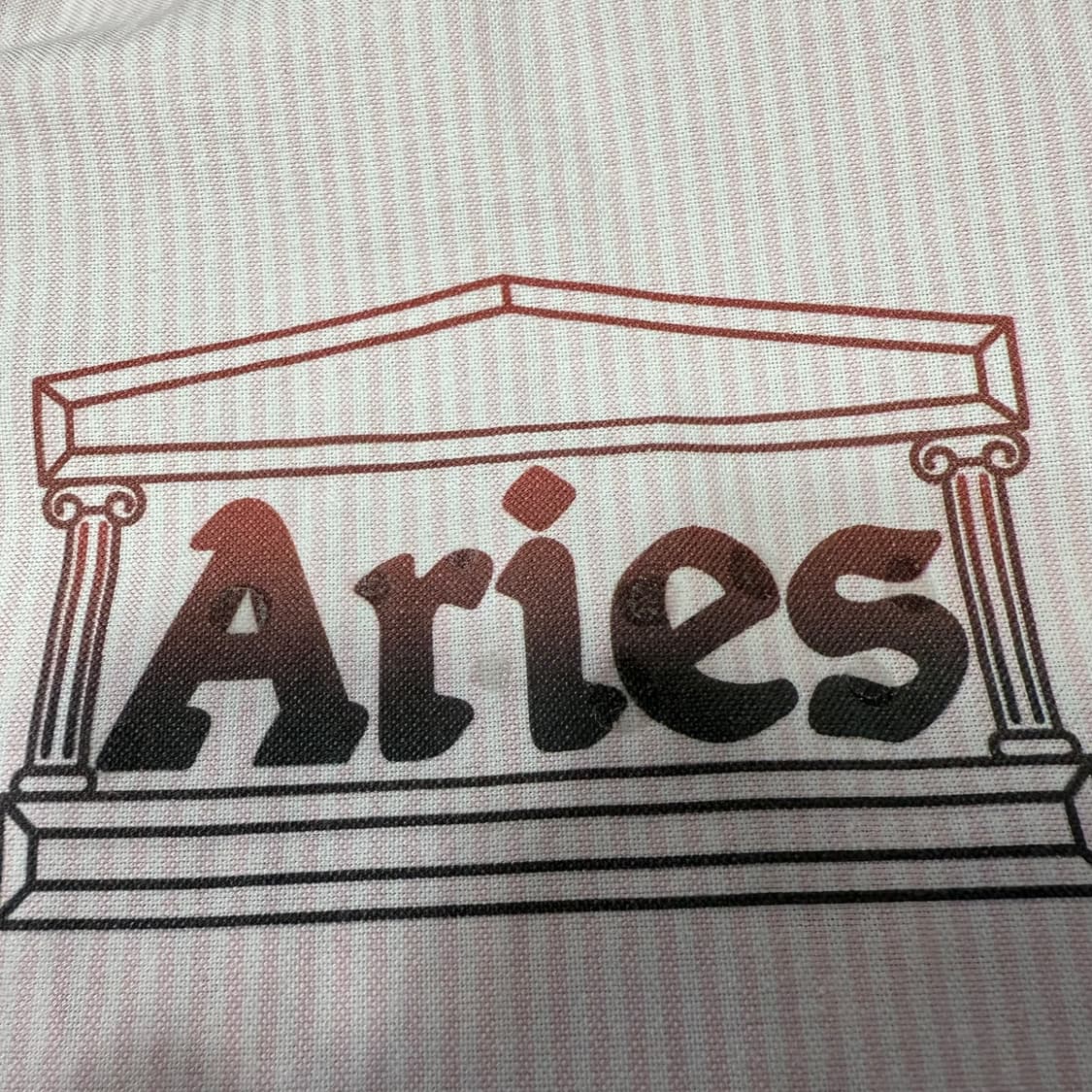에리즈 Aries 옥스포드 스트라이프 핑크 셔츠 상품이미지10