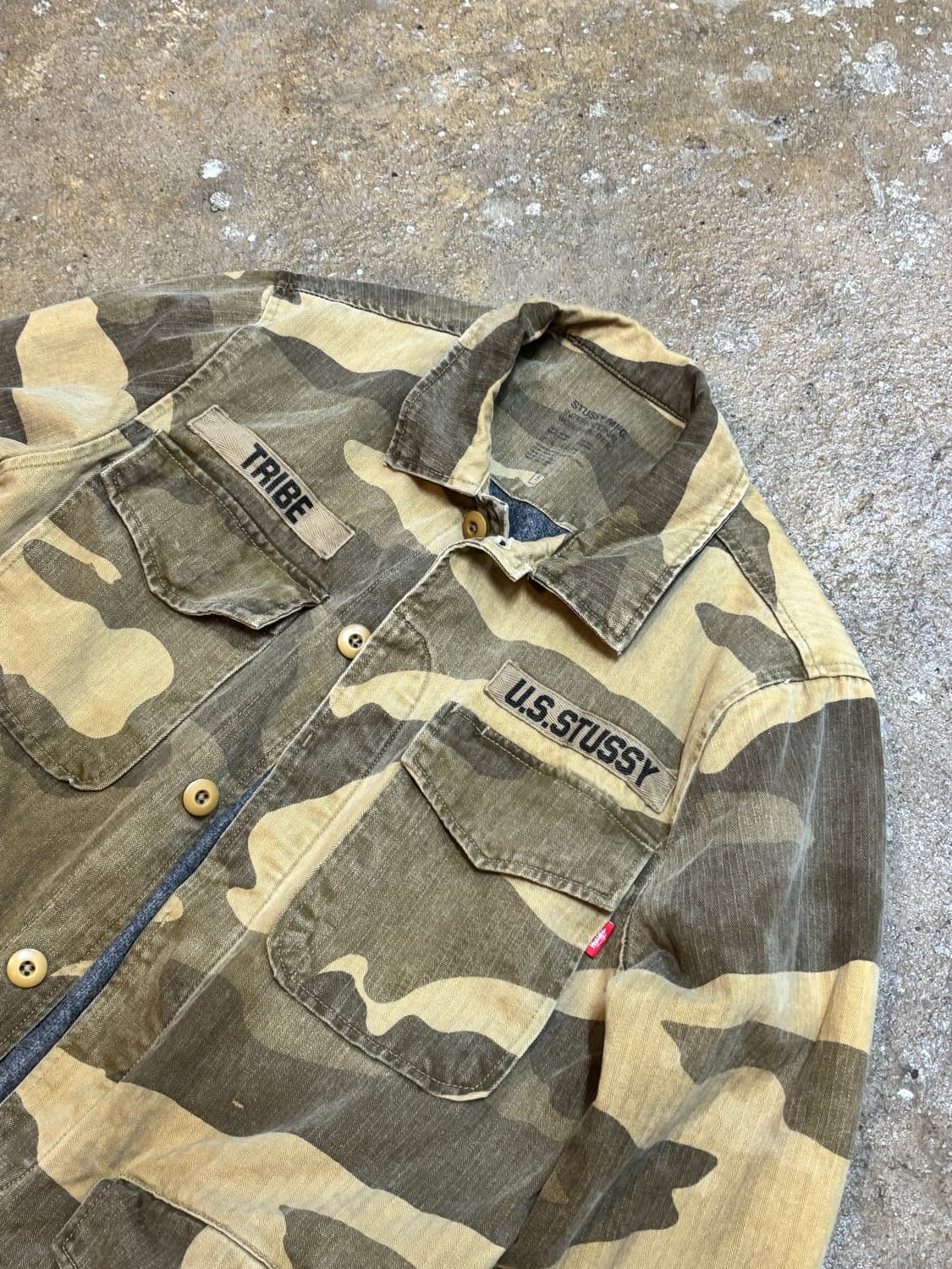 올드 스투시 밀리터리 필드 자켓 상품이미지4