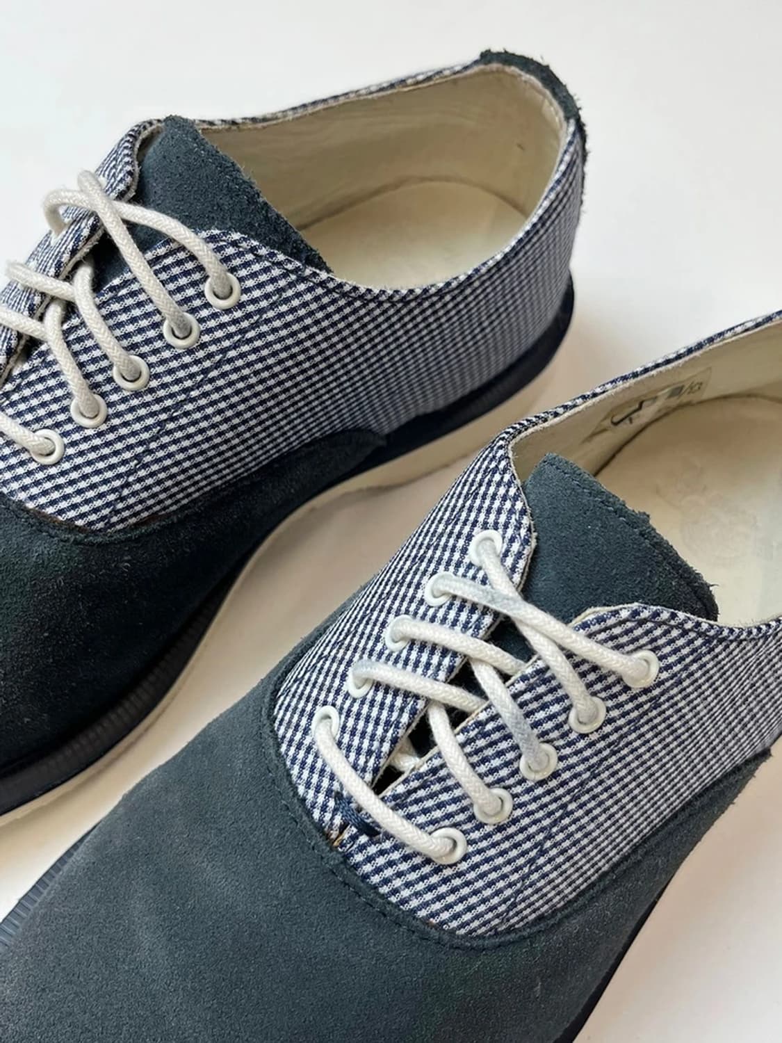 닥터마틴 베넷 깅엄체크 스웨이드 로퍼 A1484 상품이미지4