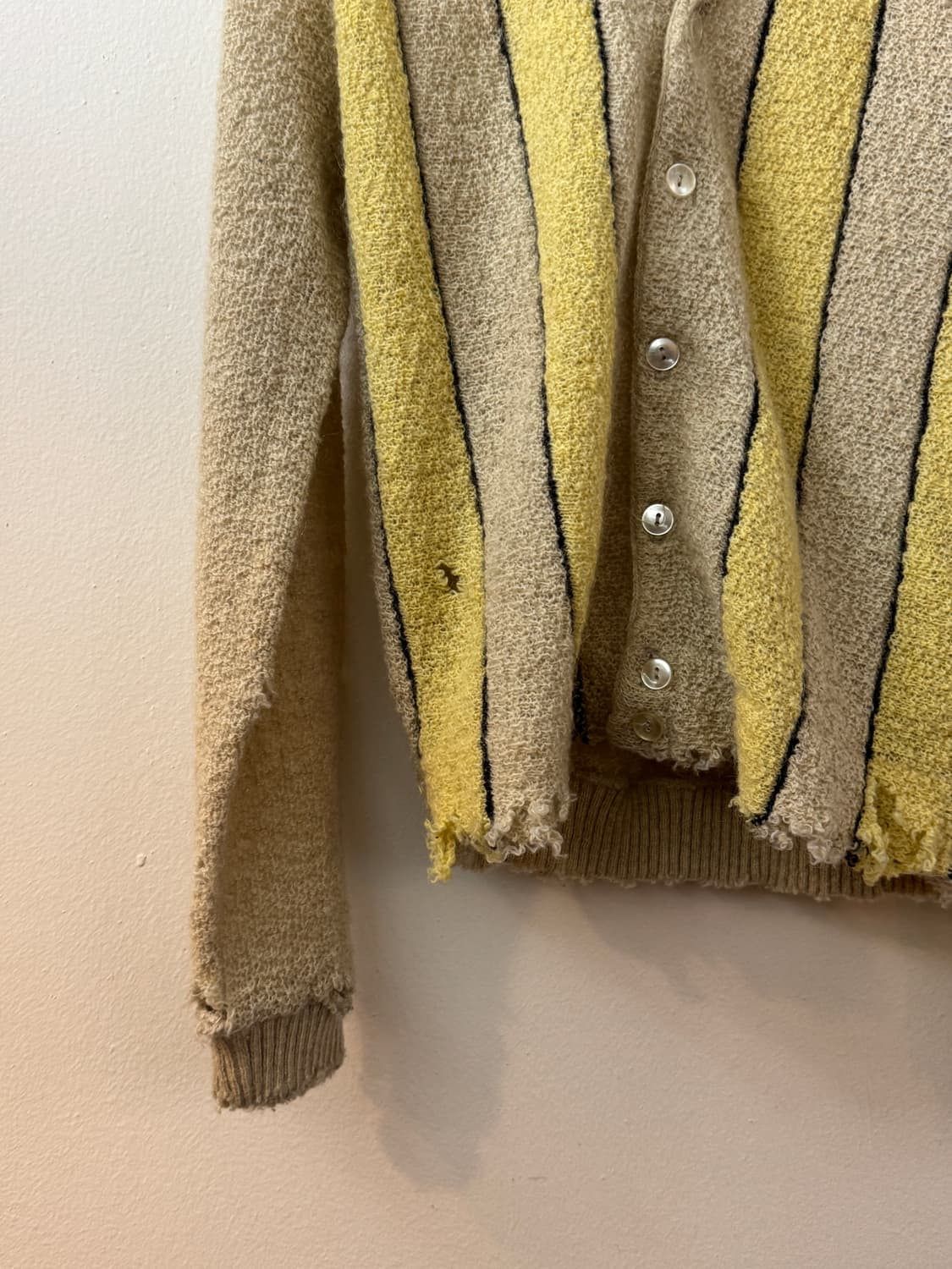 60s stripe cardigan 상품이미지4