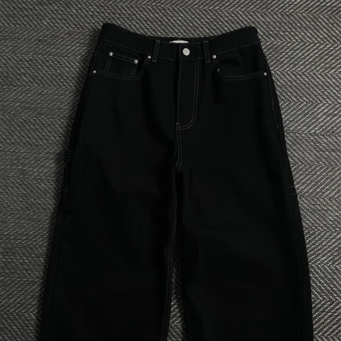 answer 백 포켓 스티치 데님 카펜터 워크 데님 팬츠y 4157 상품이미지4