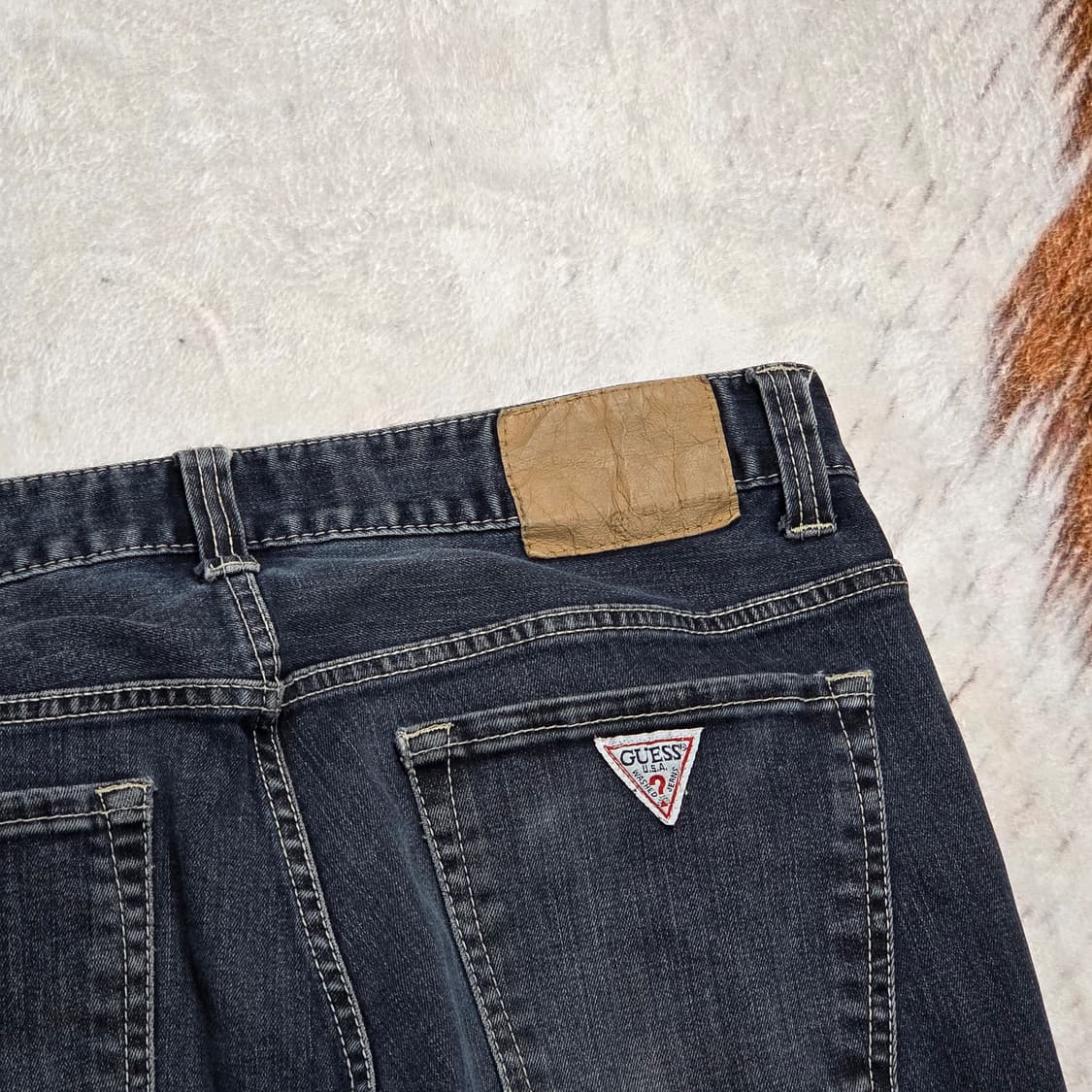 게스 그레이 데님팬츠 상품이미지2