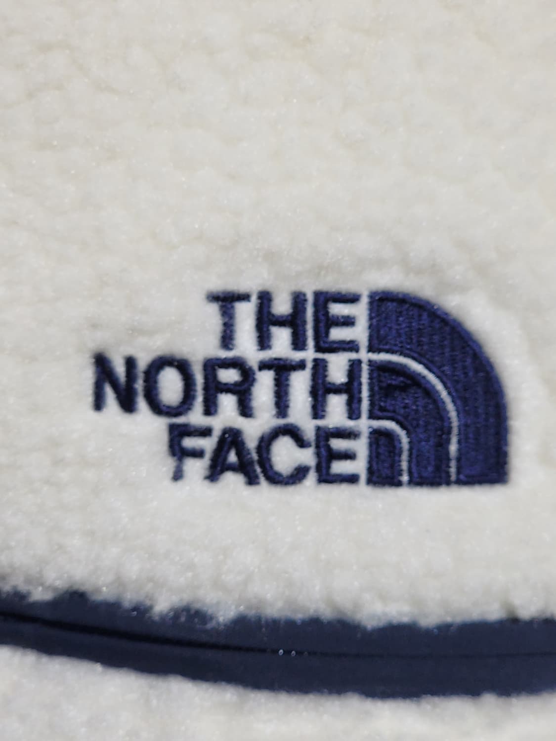 (L) 노스페이스 후리스 점퍼 화이트 뽀글이 플리스 후드자켓  상품이미지4