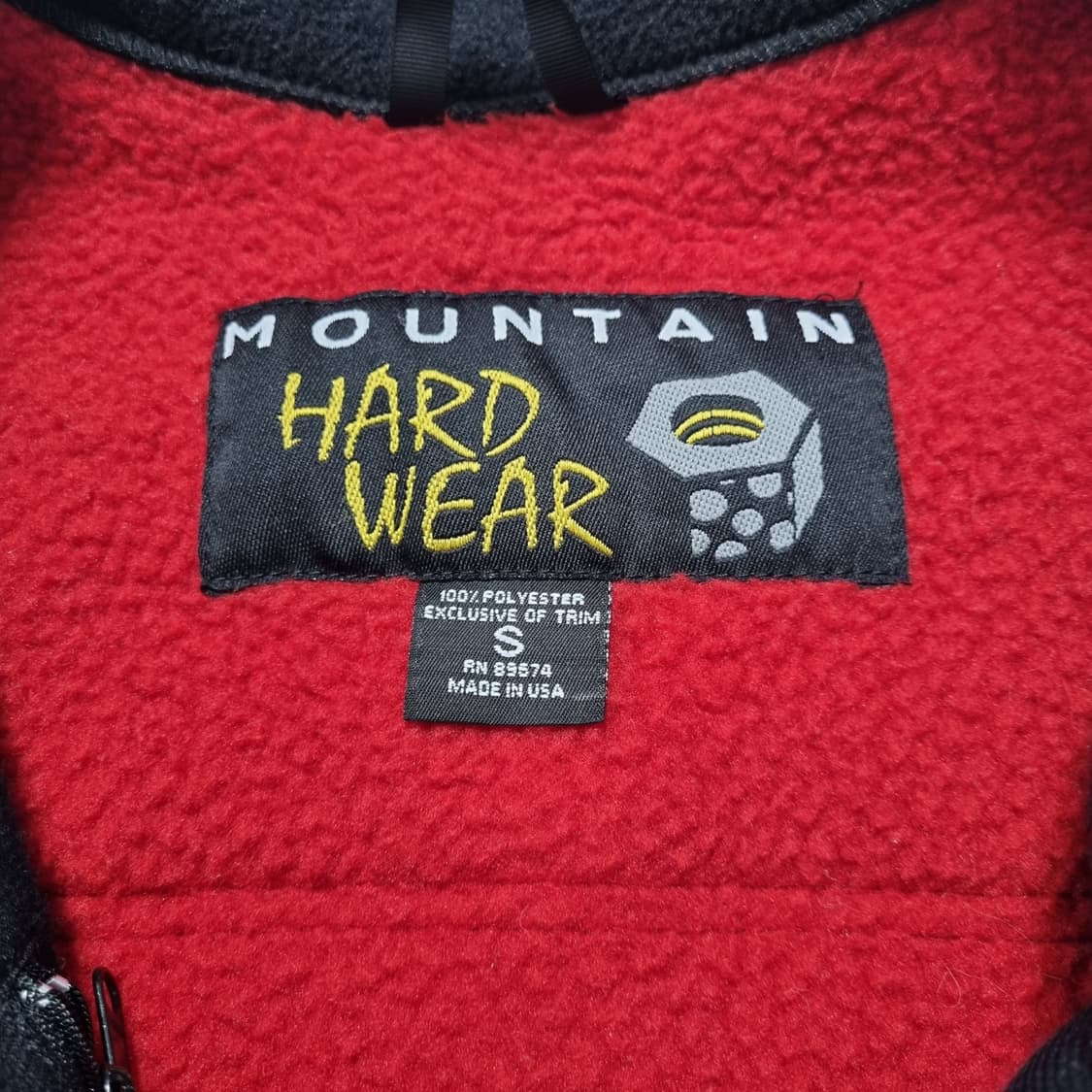 90s MOUNTAIN HARDWEAR 후리스 자켓 - S 상품이미지10