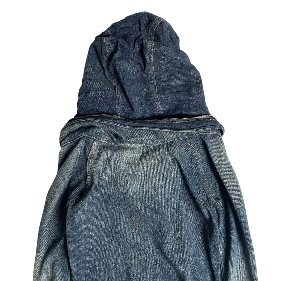 goa bono 데님 집업 후드 상품이미지6