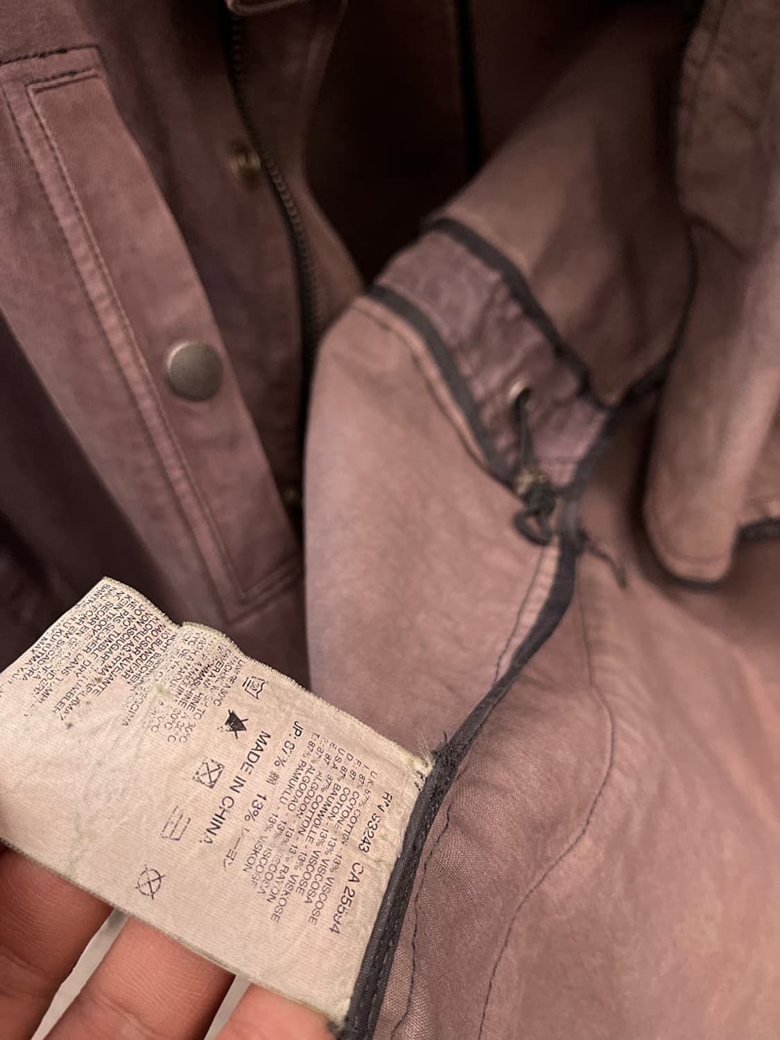 95) 디젤 빈티지워싱 야상코트  상품이미지8