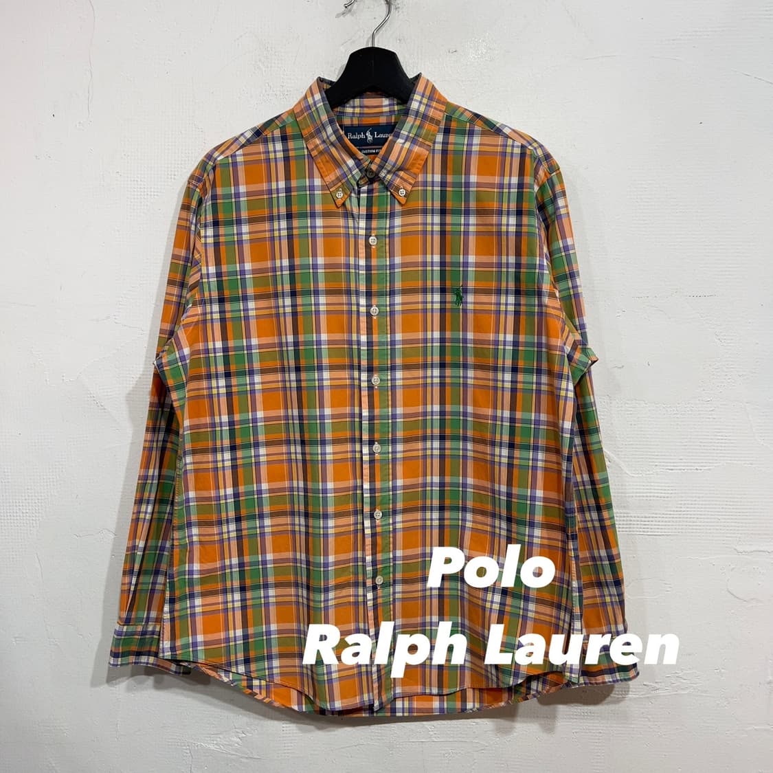폴로 랄프로렌 체크 셔츠 상품이미지1
