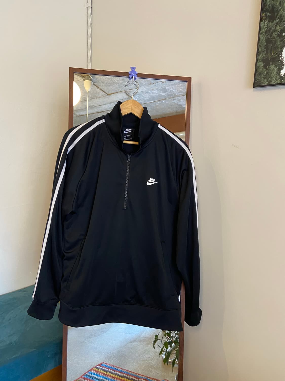 나이키 블랙  아노락 트랙탑 져지 상품이미지1