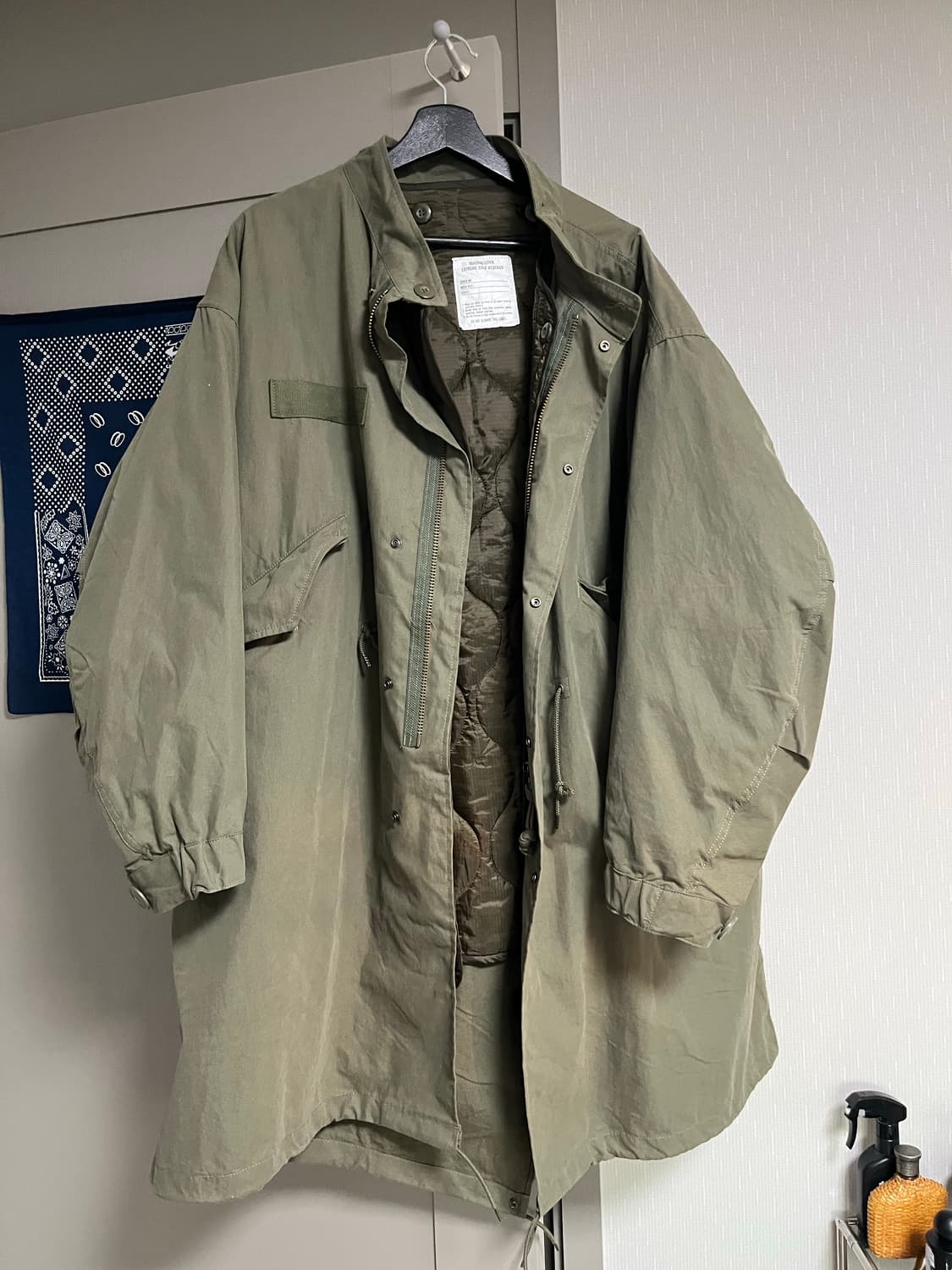 프릭스스토어 M65 라이너 포함 S사이즈 판매 상품이미지1