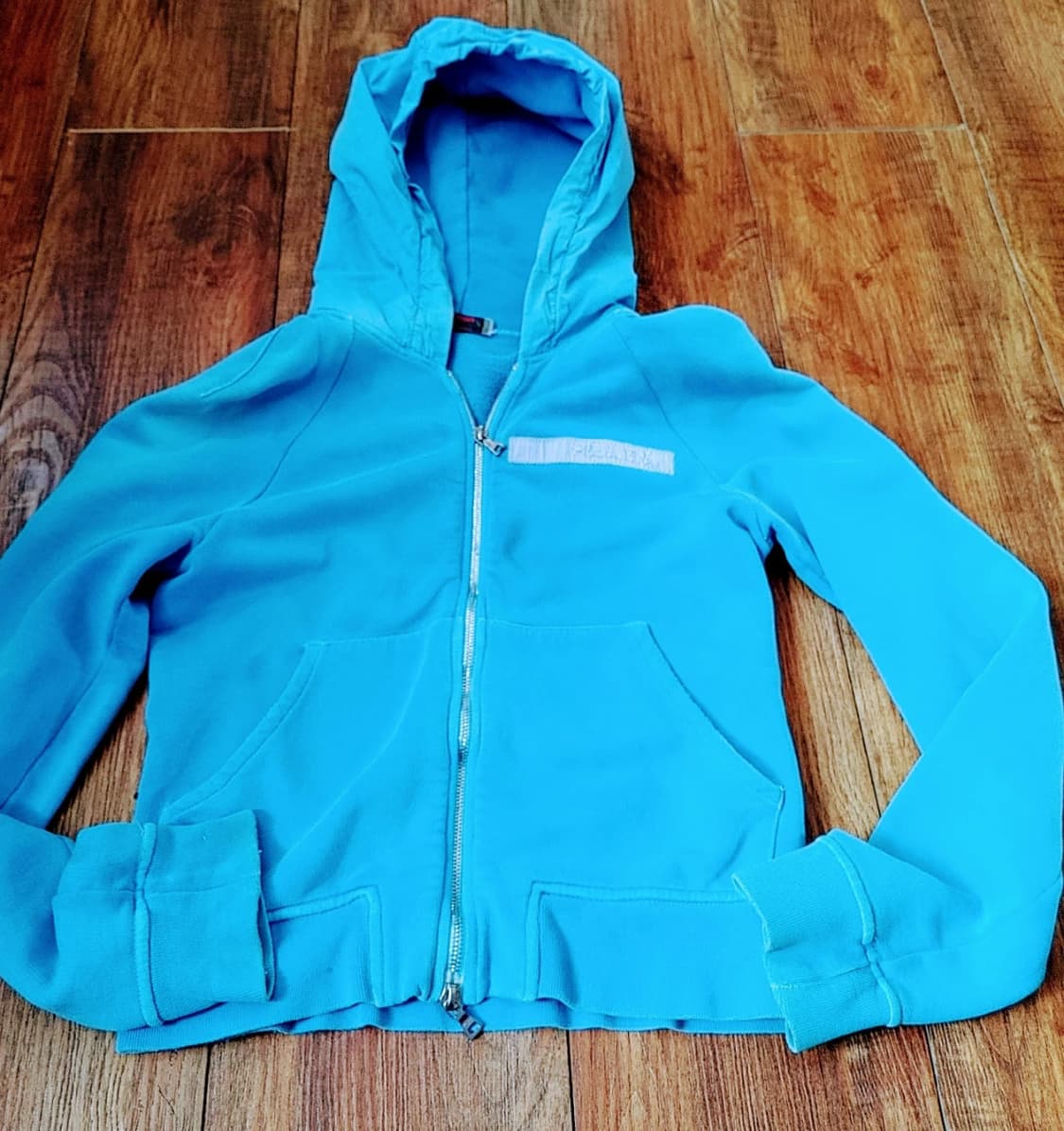 프라다 블루 후드티 상품이미지1