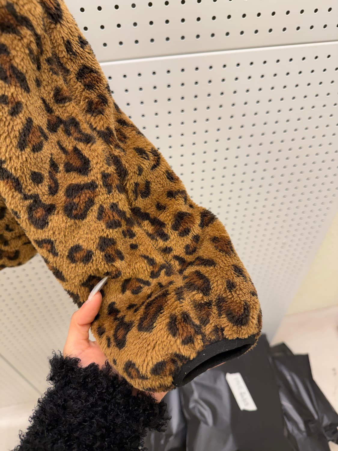 세인트페인 리버시블 레오파드 플리스 자켓 U1039 상품이미지4