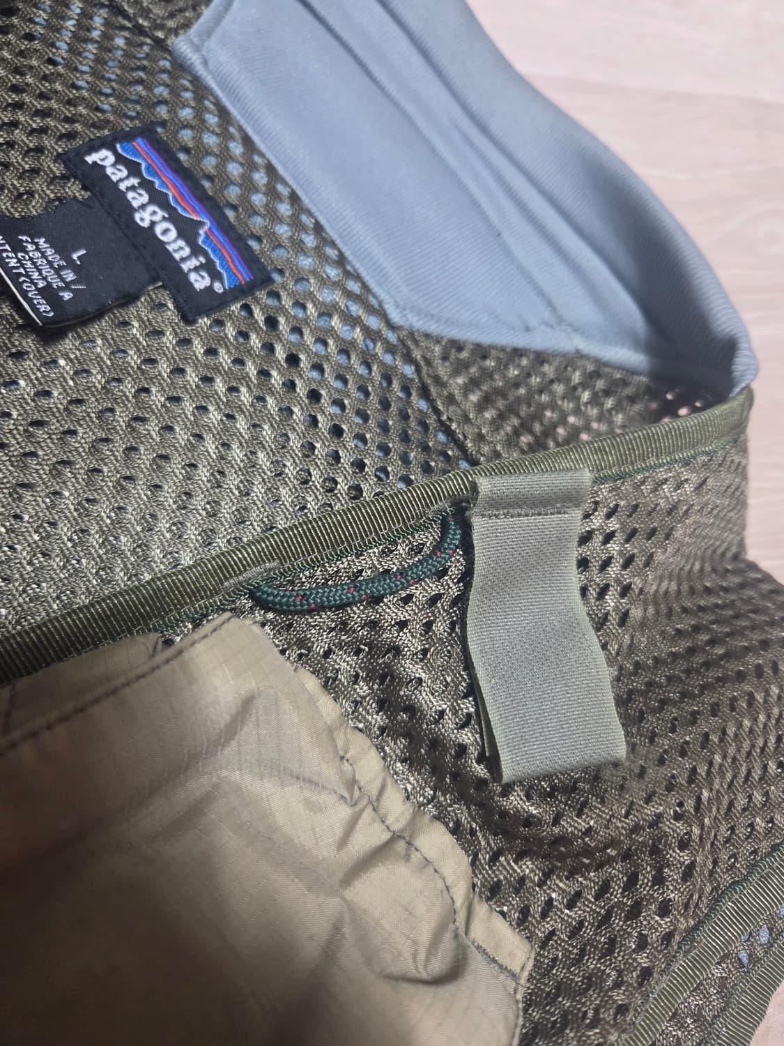 파타고니아 피싱베스트 메쉬 patagonia 카키/탄 상품이미지5