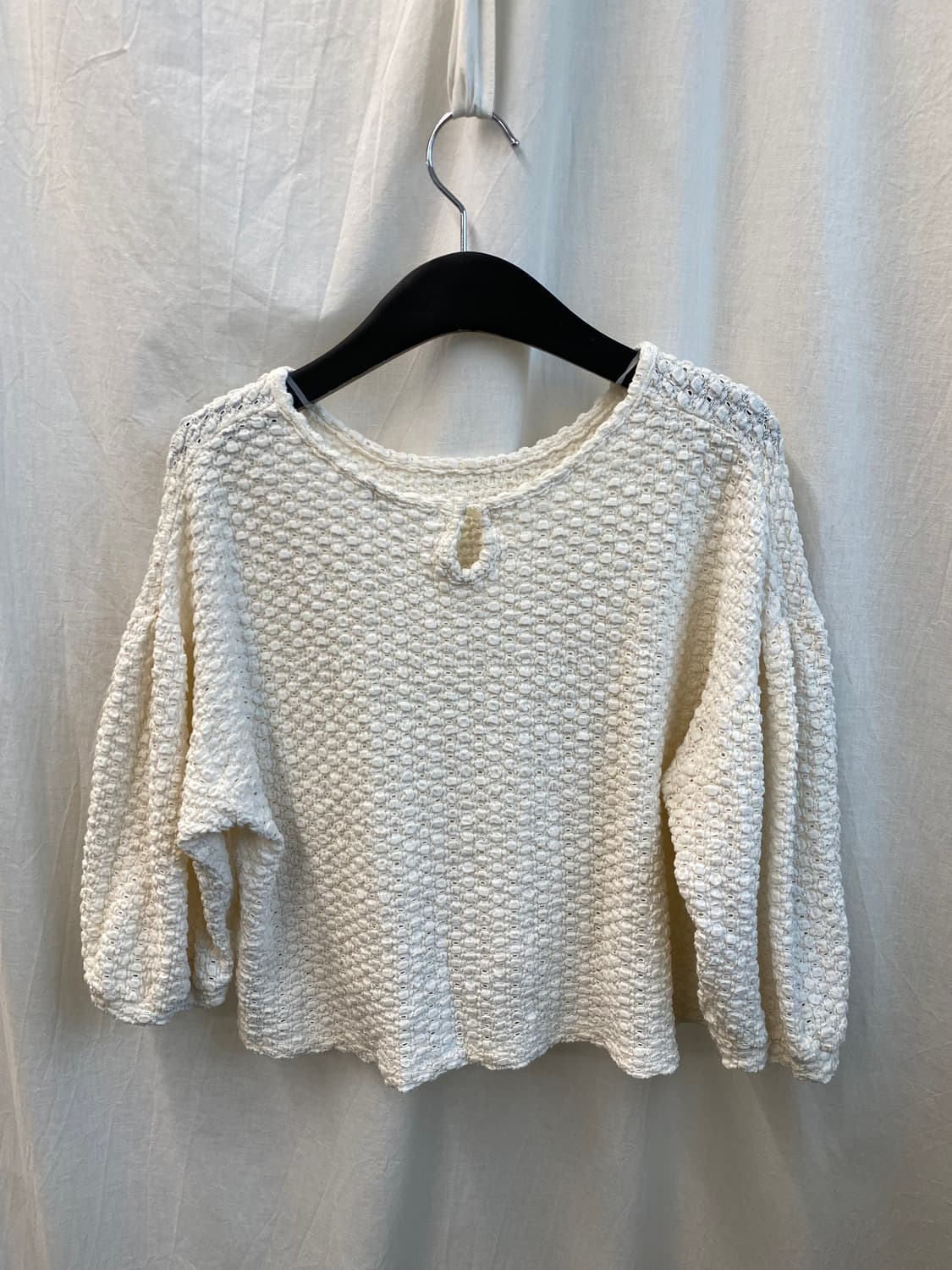 CUTIE BEAUTY 화이트폼 반팔블라우스(M) 상품이미지7