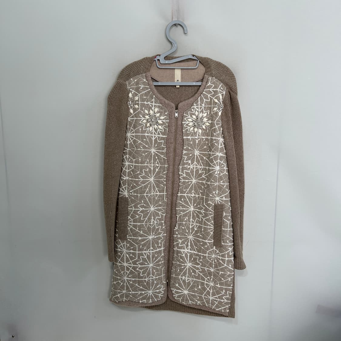 오즈세컨 모직 니트 가디건 55  상품이미지1