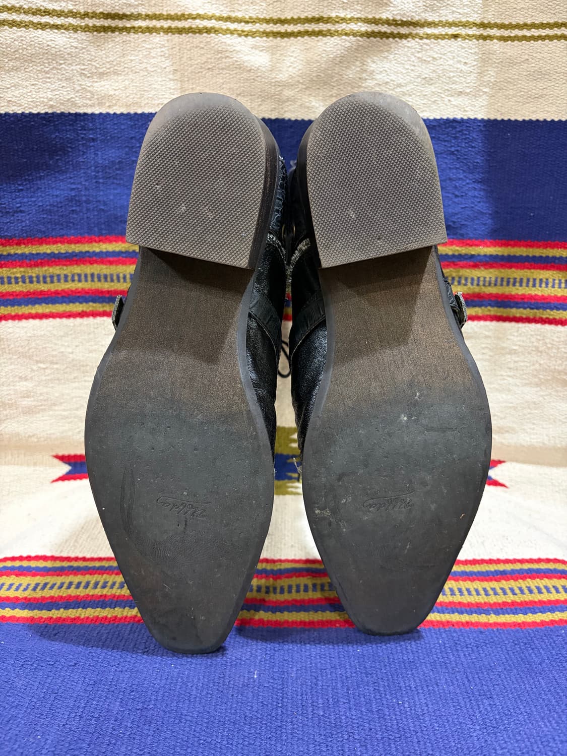 Western lace up grunge brass boots  상품이미지5