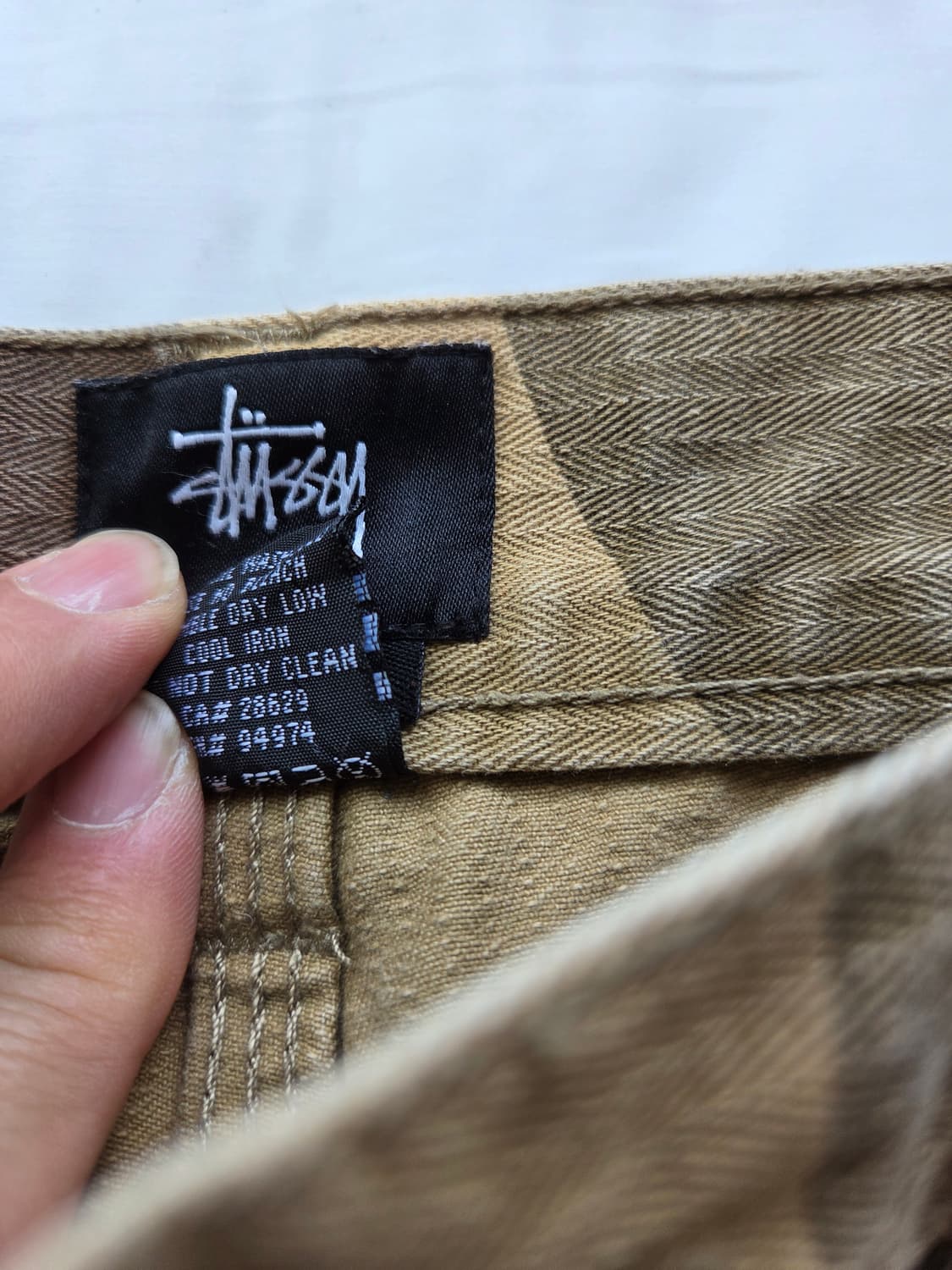 스투시(Stussy) 헤링본 카펜터 워크 팬츠 상품이미지6