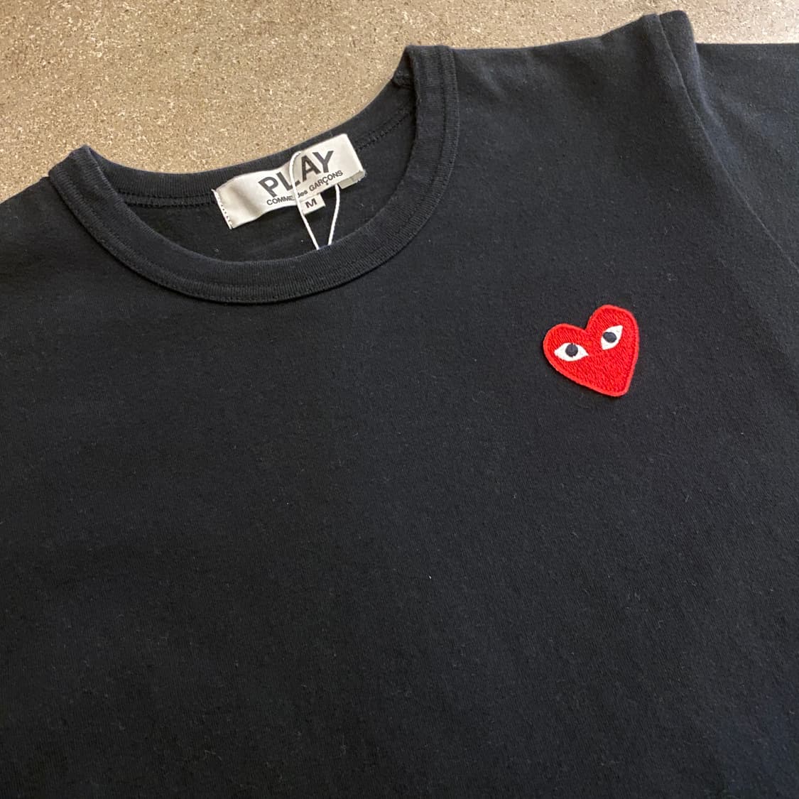 꼼데가르송 플레이 티셔츠 상품이미지3