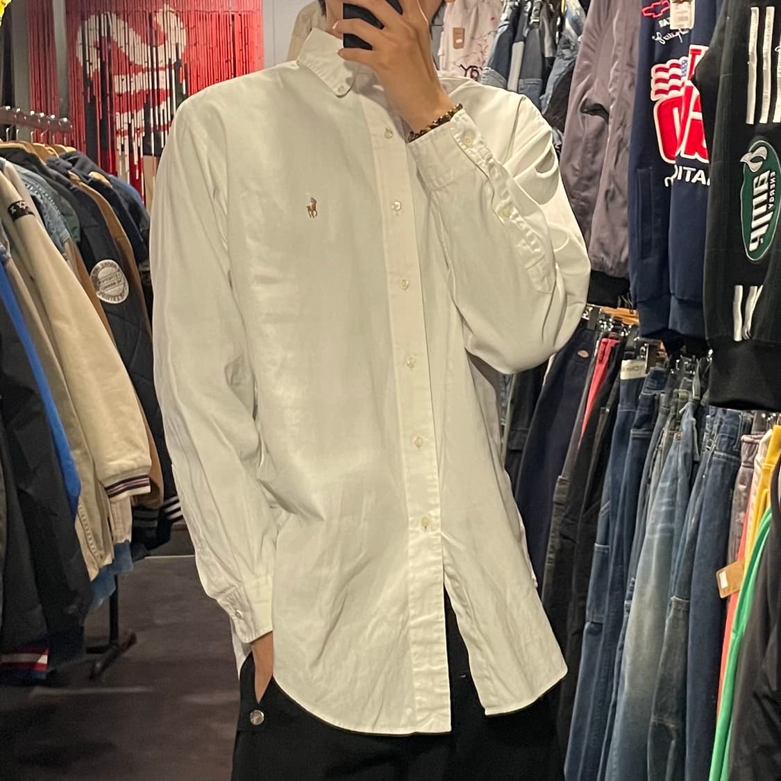 [IM] Polo 폴로 화이트셔츠 상품이미지4