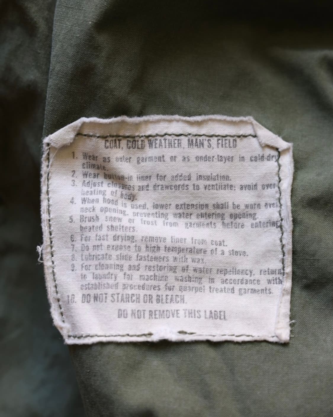 오리지널 M-65 필드자켓 3세대 Medium-Regular 상품이미지8