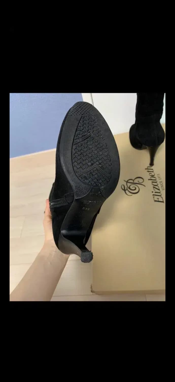 스웨이드 롱부츠  상품이미지6