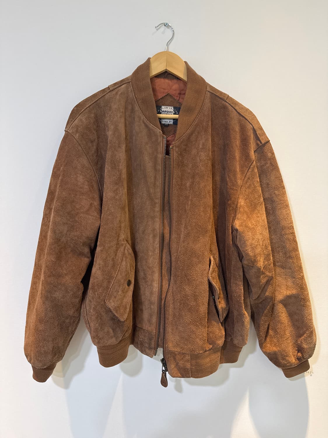 빈티지 스웨이드봄버 상품이미지1