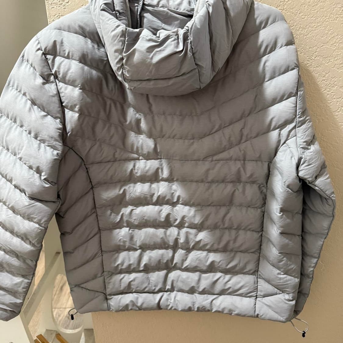 폴로 랄프 로렌 테라 후디드 경량 패딩 자켓 그레이 상품이미지3