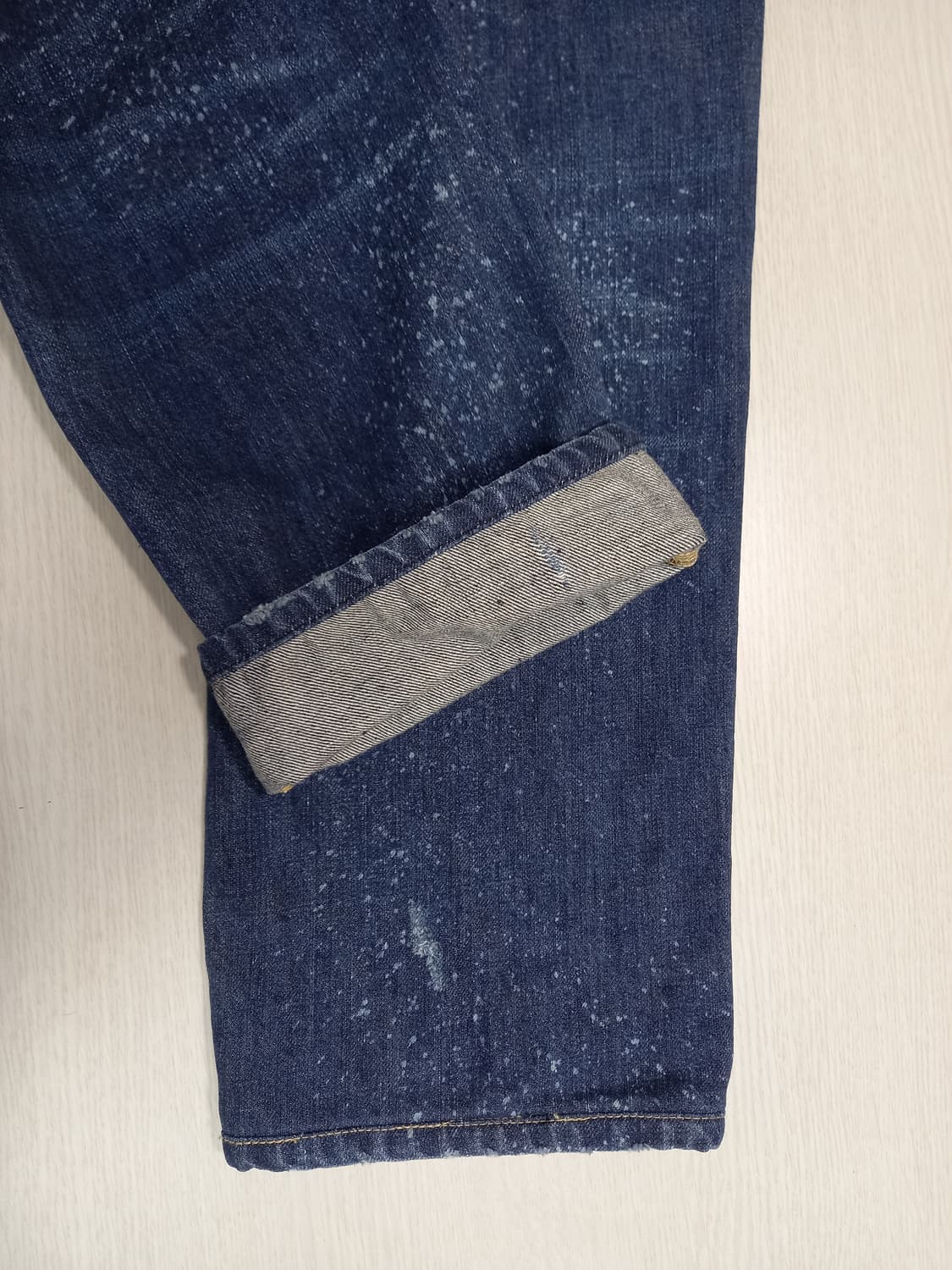 29 DSQUARED2 Italy 데미지워싱 페인티드 일자진 29-563 상품이미지6