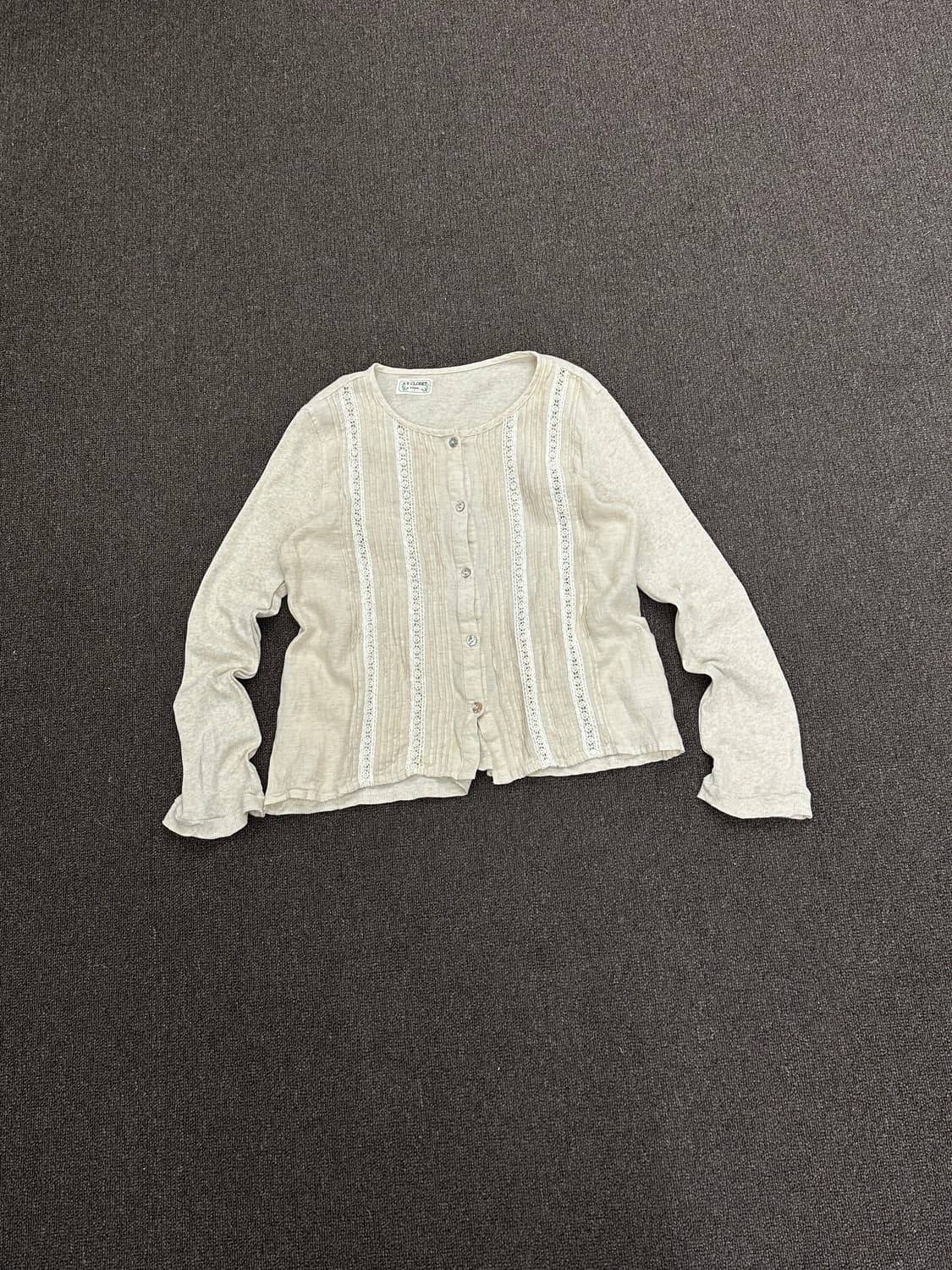 OS)Japanese vintage 여성 레이스 모리 롱슬리브 상품이미지3