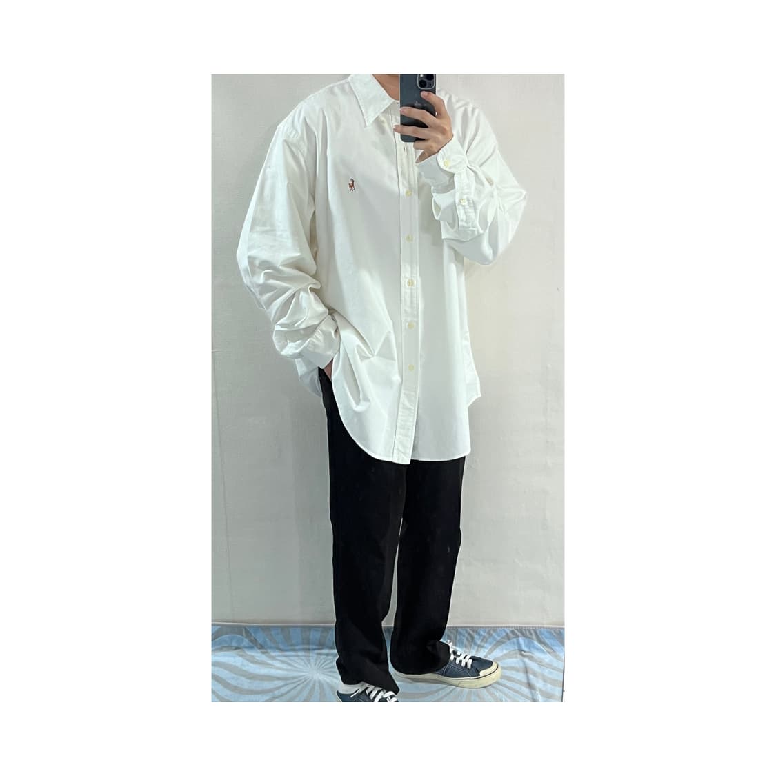폴로 랄프로렌 화이트 셔츠 상품이미지3