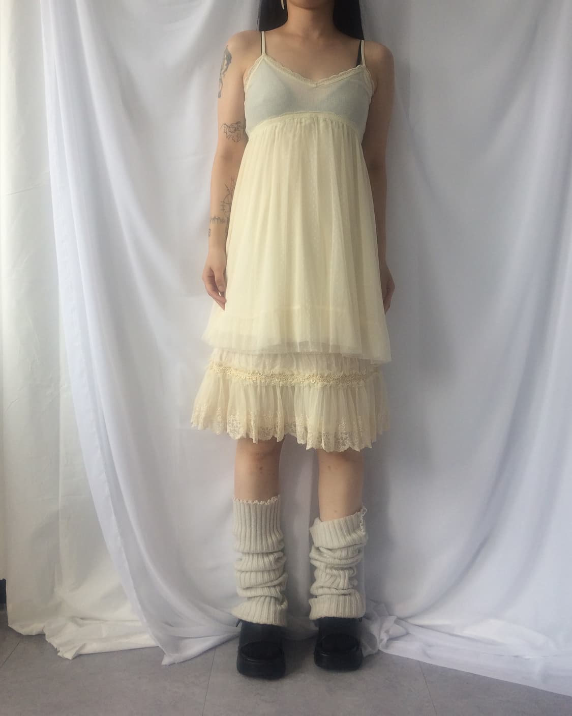 Sha layered sleeveless onepiece 상품이미지5