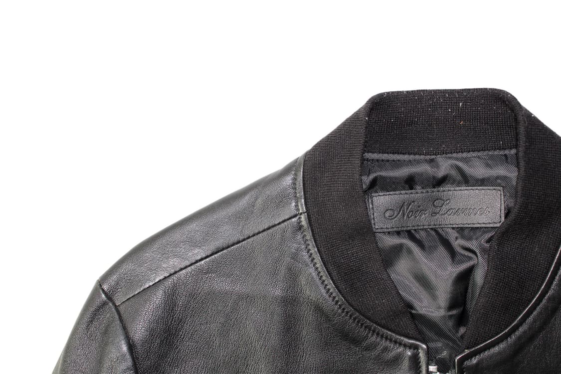 느와르라르메스 LSD 시즌 램스킨 레더 블루종 상품이미지2