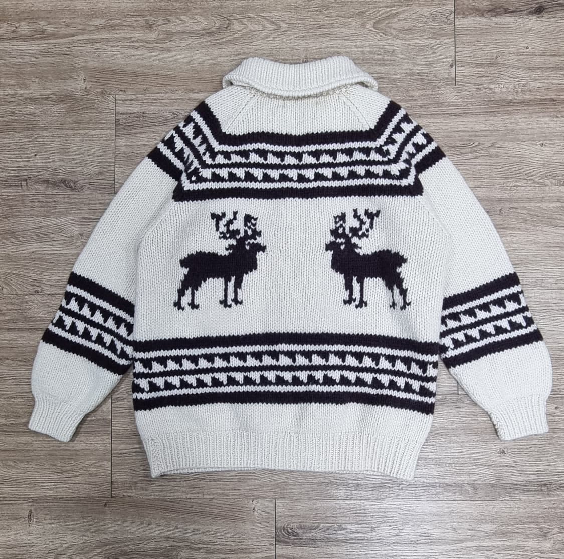 PACIFIC TRAIL 코위찬 울 니트 집업 Free _ 공용,여성추천 상품이미지5