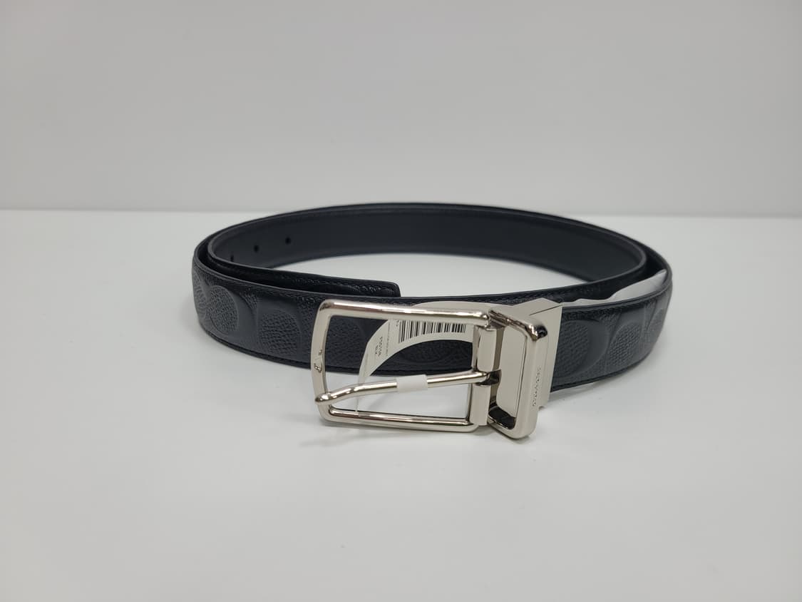 (새상품) COACH 코치 벨트 시그니처 엠보 블랙 F55158
 상품이미지1