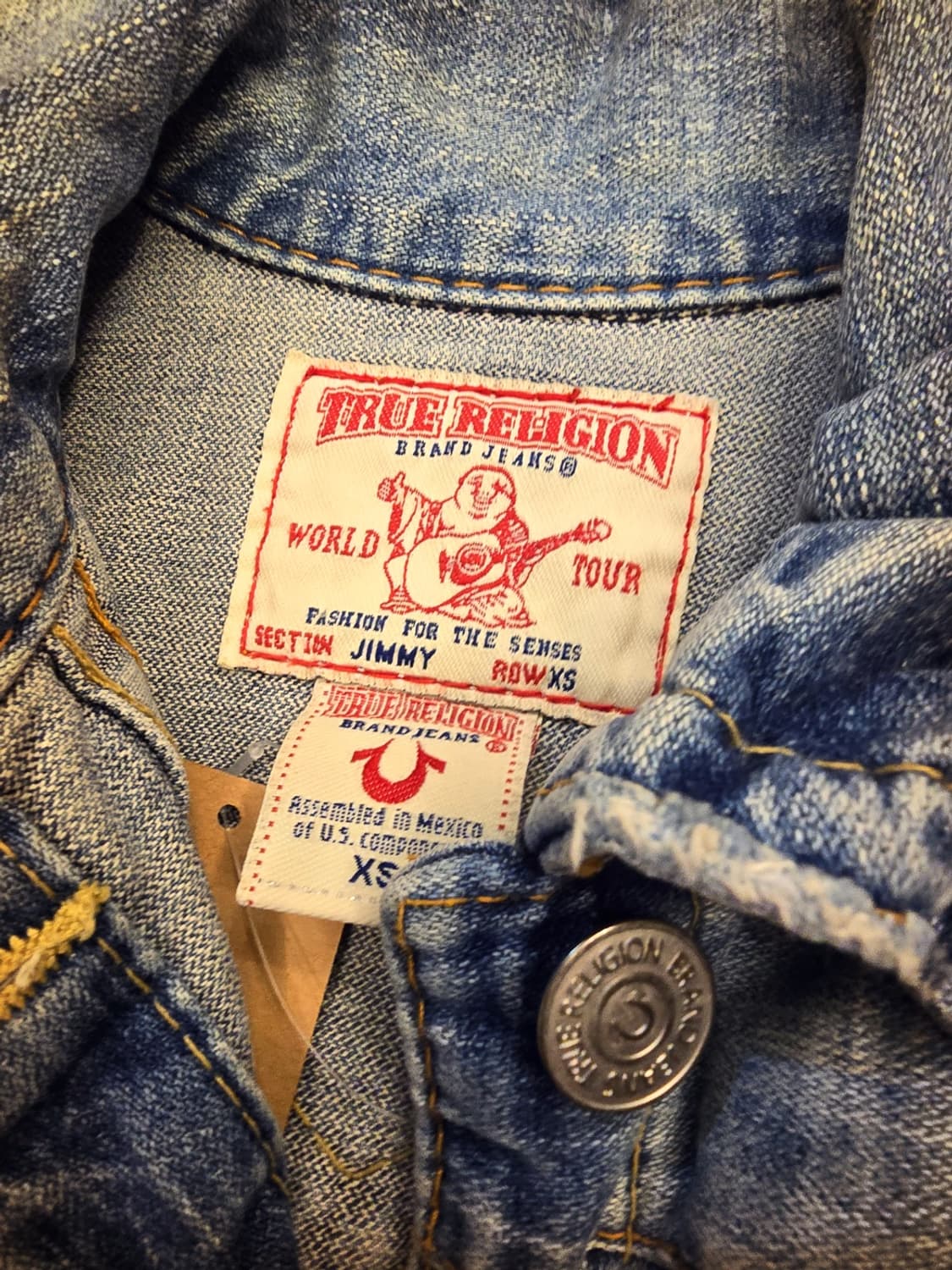 트루릴리젼(True Religion)데님 트러커 자켓 상품이미지2