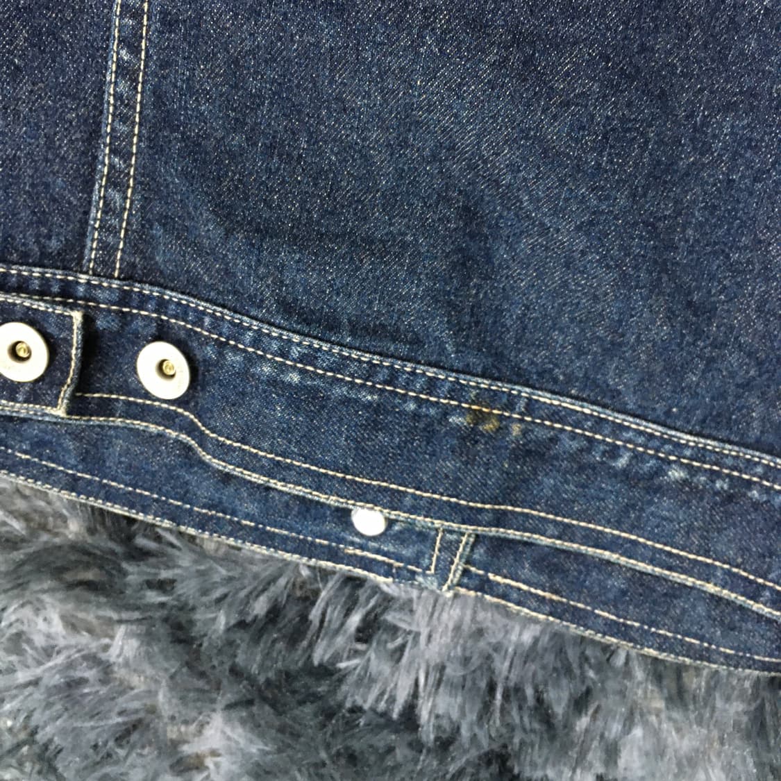투티/A10 TIPICOSI JEANS 데님 자켓 청자켓 트러커 워싱 상품이미지7