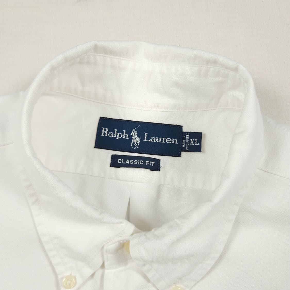 2XL(110) 폴로랄프로렌 반팔 화이트셔츠 상품이미지4