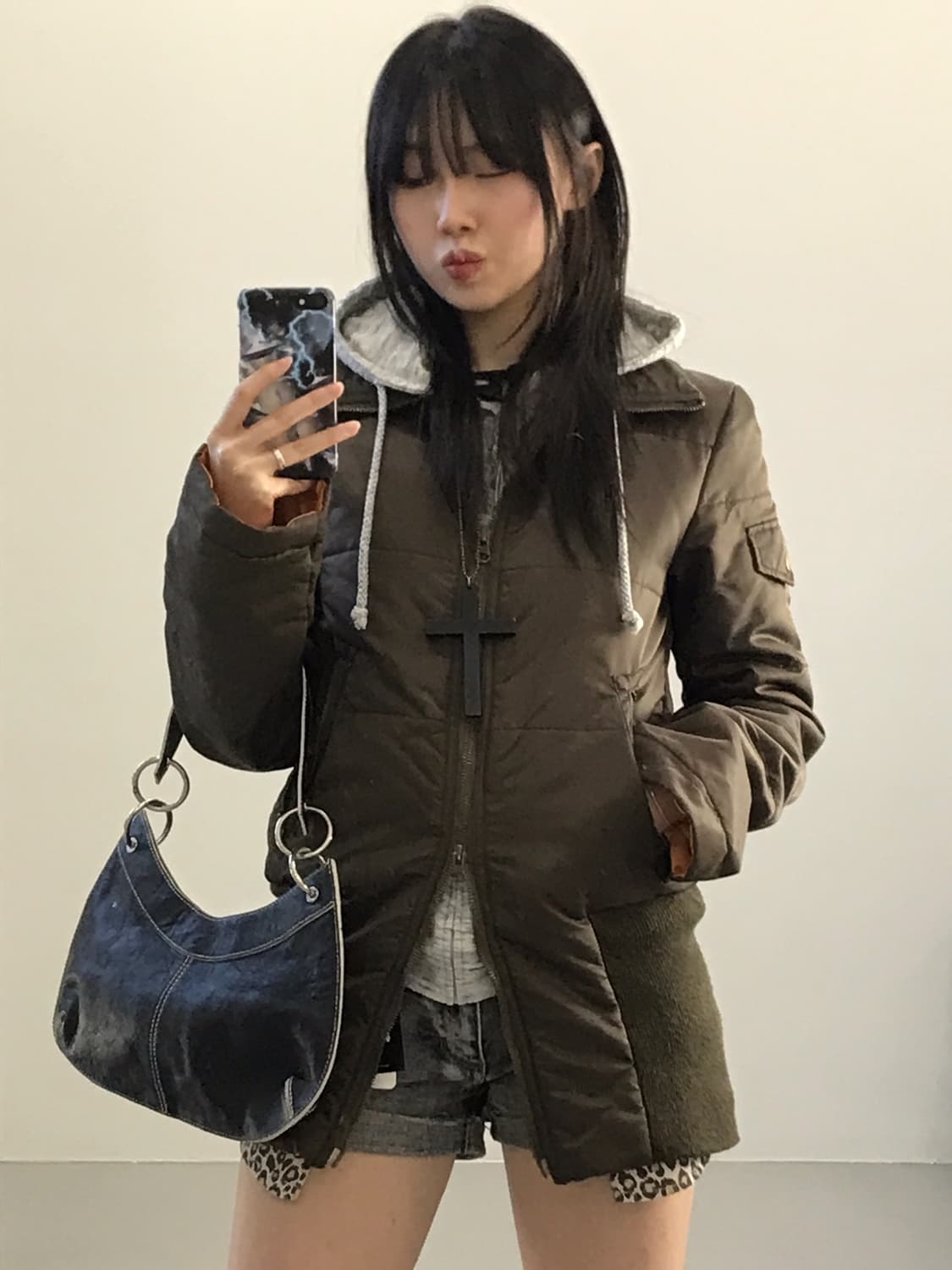 Jpn Brown Puffer Jackets 상품이미지4