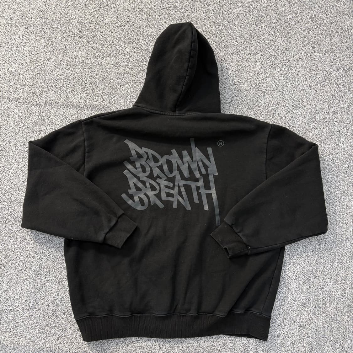 L 브라운브레스 기모 후드티 0309J 상품이미지3