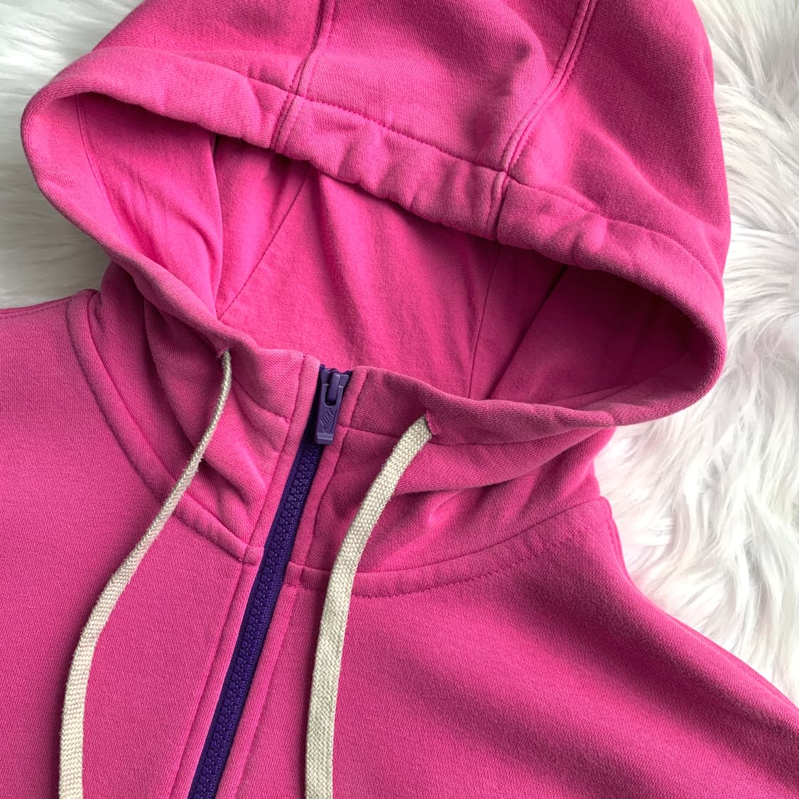 나이키 NIKE 반집업 핑크 후드티 1626 상품이미지3