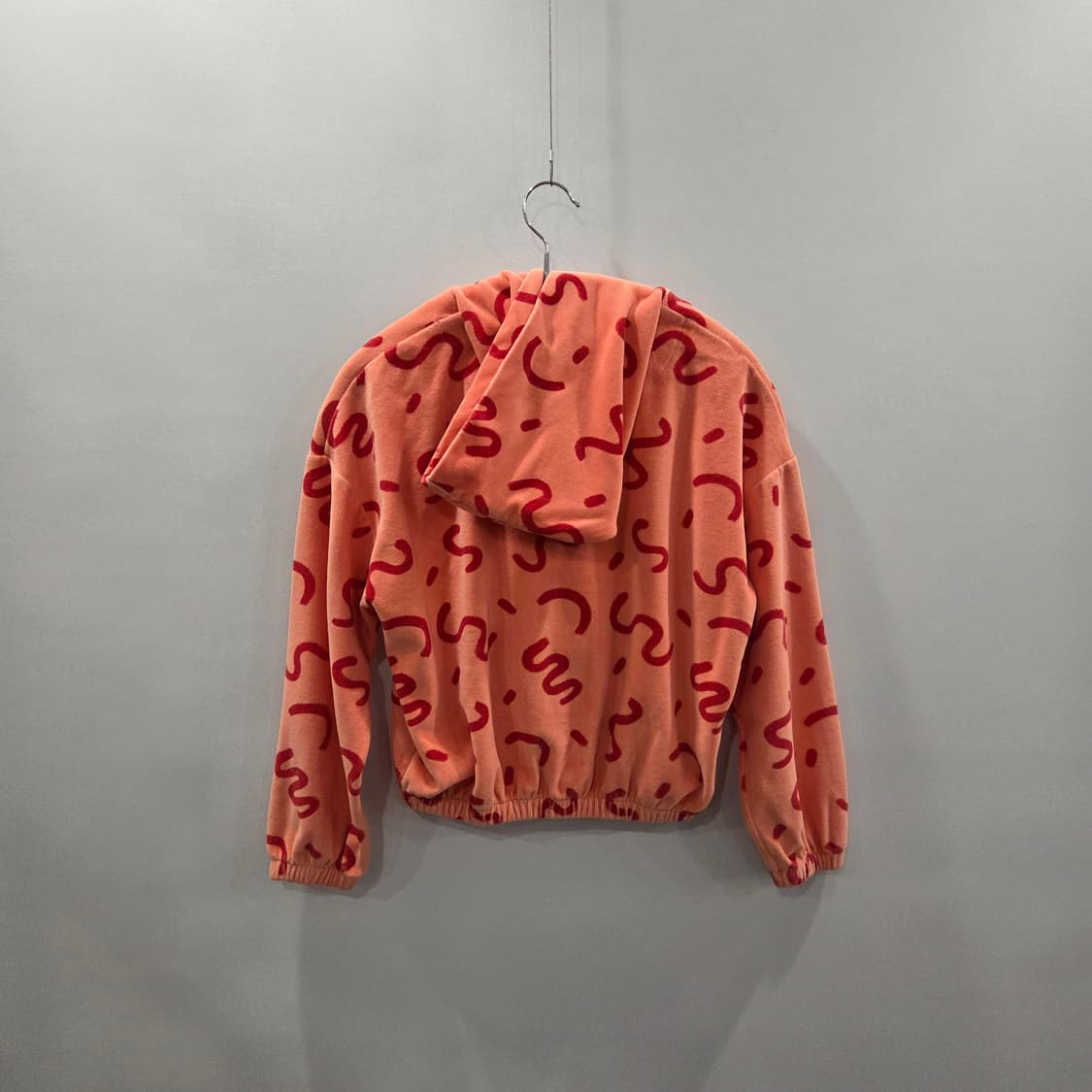 젤리멜로 키즈 하트패턴 후드집업 8/9Y  상품이미지4