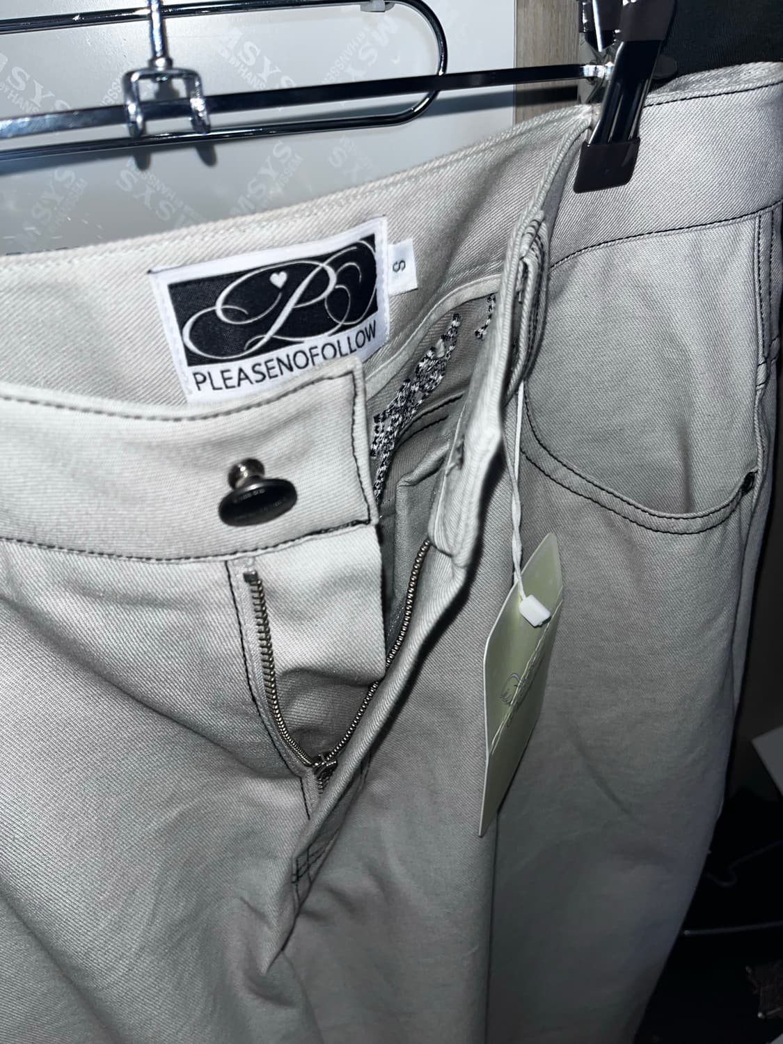 <새상품>플노팔 888데빌 스티치 팬츠 상품이미지5