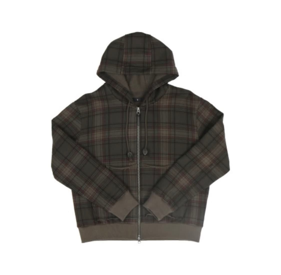 사파리스팟 타탄 후드집업 2사이즈 상품이미지1