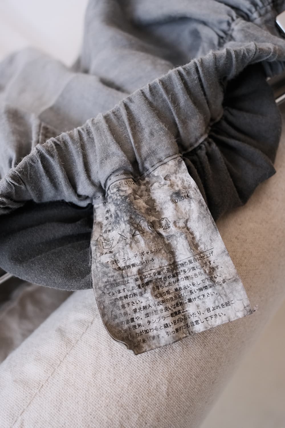 Dyed linen sarrouel pants 상품이미지10