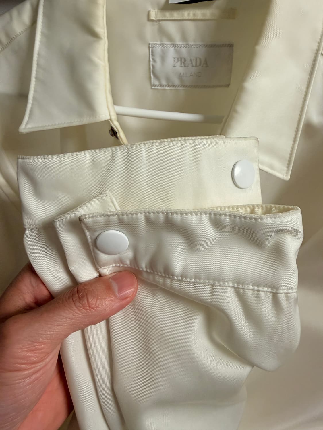 프라다 게버딘 리나일론 셔츠 자켓 상품이미지8