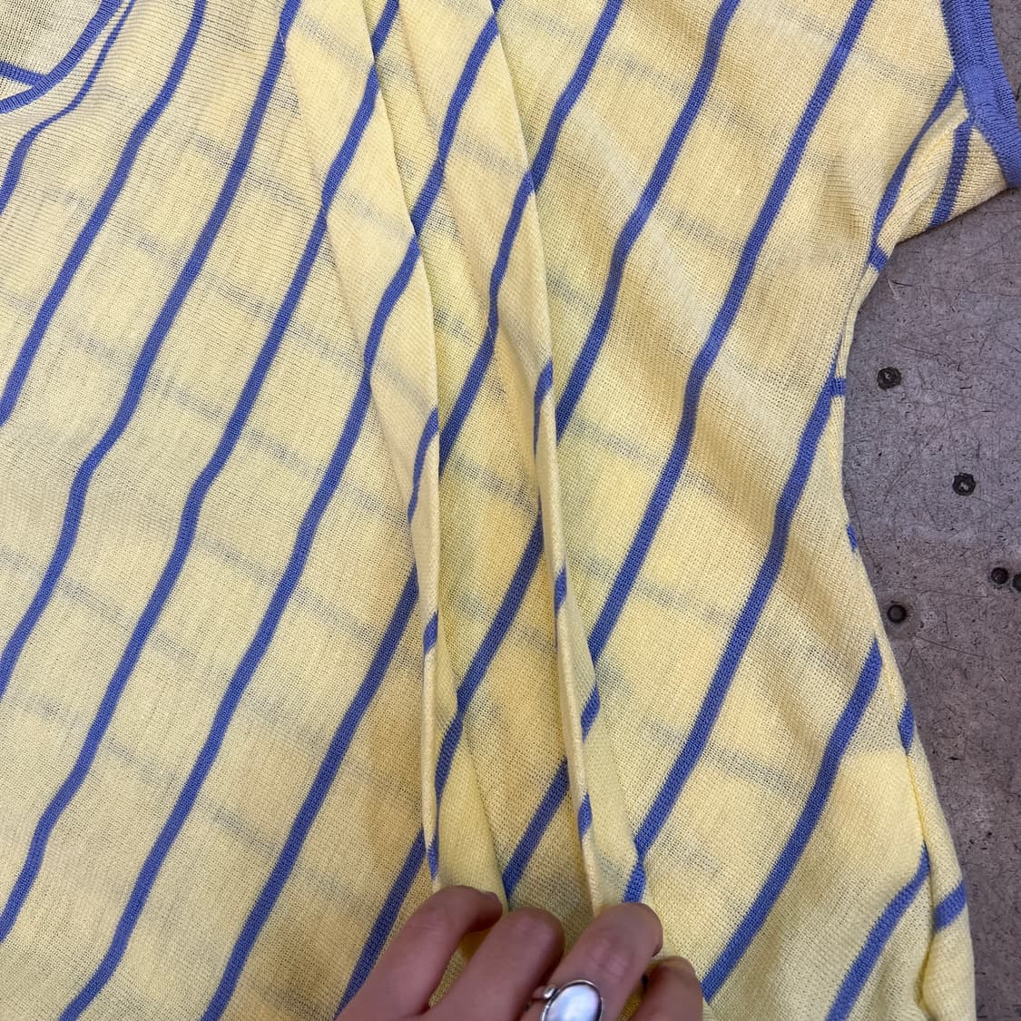 vintage Pierre balmain 린넨 니트 상품이미지5