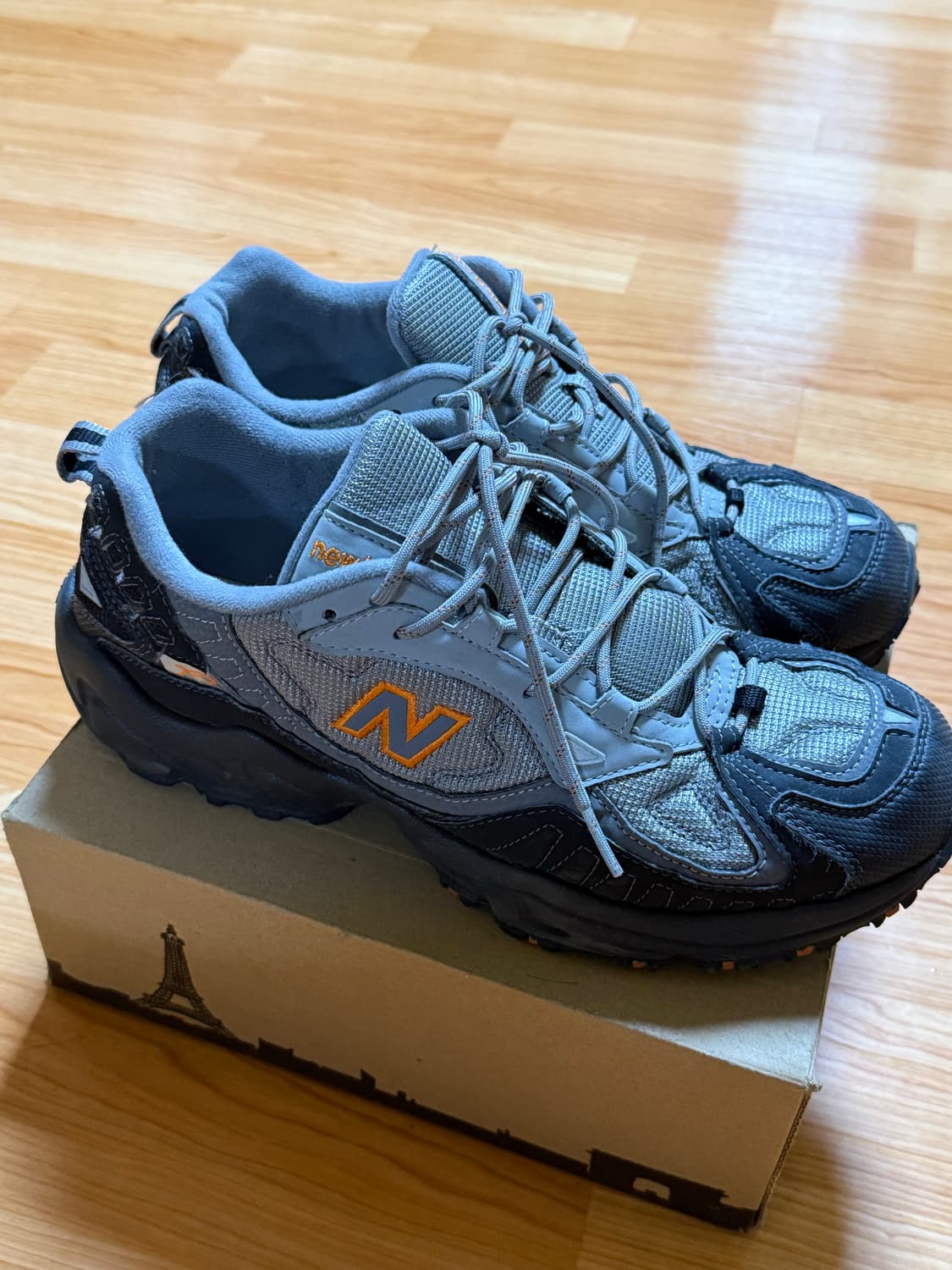 뉴발란스 703 그레이 블랙 오렌지 280 상품이미지3