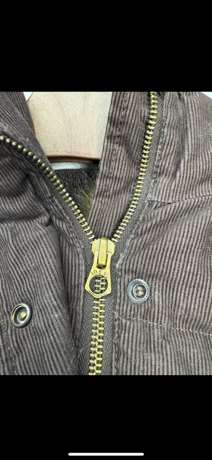 폴로진스컴퍼니 코듀로이 패딩 베스트 (퍼 탈부착 가능) H1589 상품이미지5