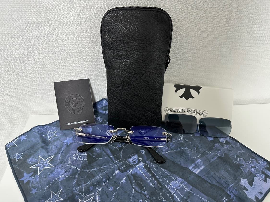 크롬하츠 DEEP 1 블랙실버 무테 상품이미지2