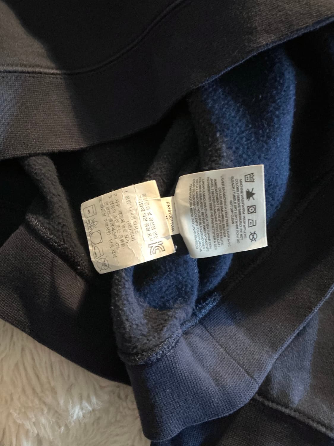 나이키 기모 네이비 맨투맨 상품이미지3