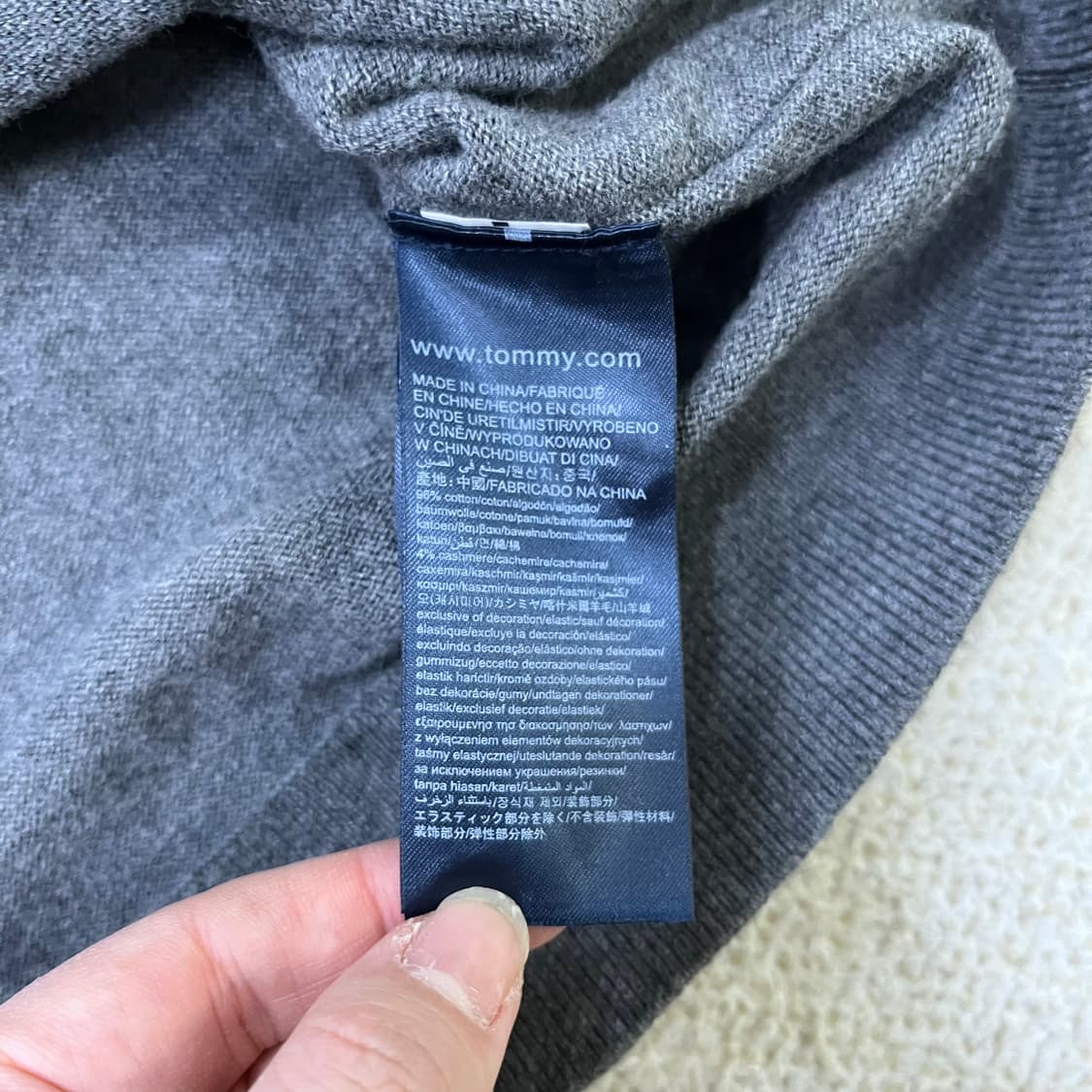 XS 타미힐피거 여성 니트 가디건 0316M 상품이미지3